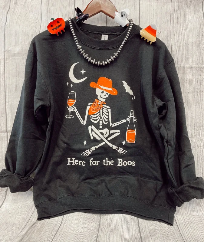 Here For the Boos Crewneck