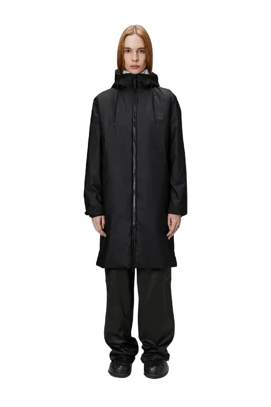 Lohja Longer Insulated Jacket in Black