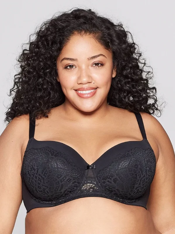 Women's Lace Bra,Black Hip Women's Urban