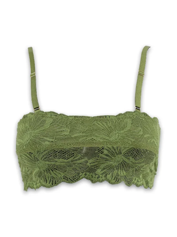 Women's Lace Bra,Olive Youthful Women's Pop