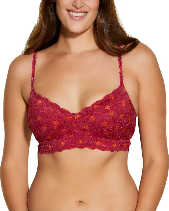 Cosabella Never Say Never Beauty Printed Sweetie Bralette Classic Women's Tweed