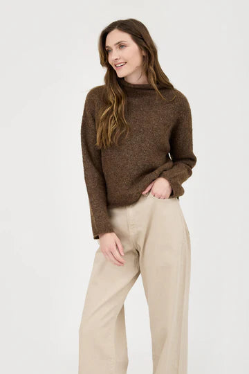 The Quinley Mock Neck Sweater