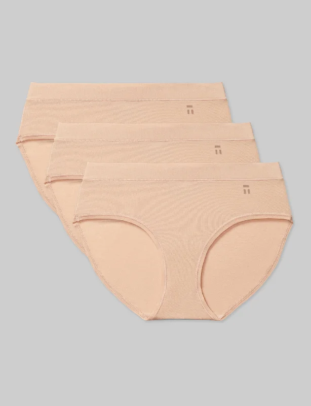 Women's Cool Cotton Brief (3-Pack) European