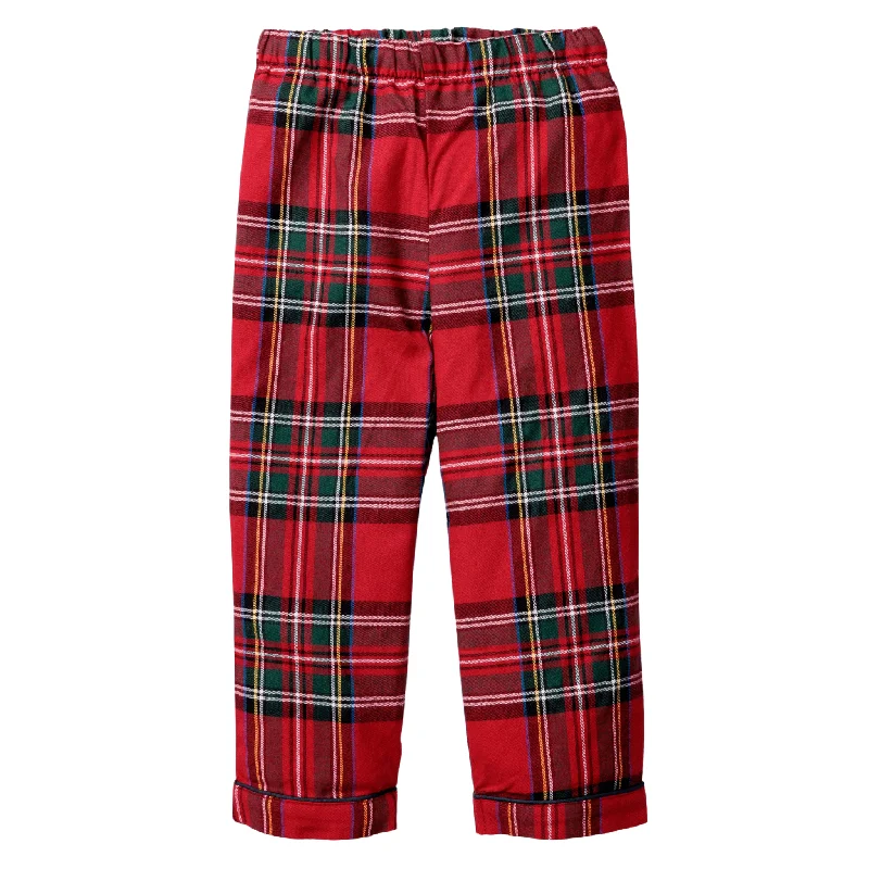 Kid's Brushed Cotton Pajama Pants in Imperial Tartan